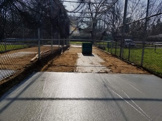 Concrete Donation to Eagle Scout Service Project at Carmichael Park Baseball Field