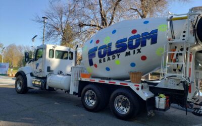 Folsom Ready Mix Concrete Truck in Cordova Rec & Park District’s Decorating Contest