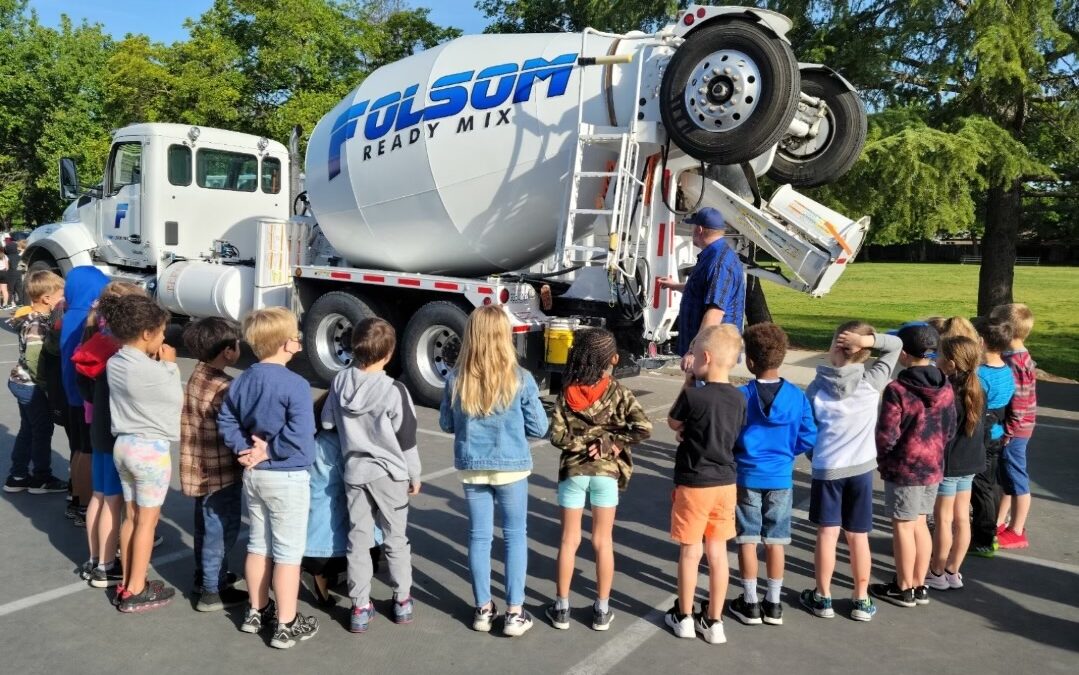 Folsom Ready Mix Joins Gateway International Charter School’s Annual Careers on Wheels Event