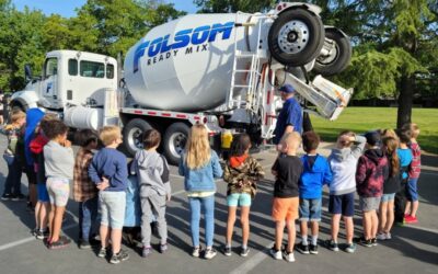 Folsom Ready Mix Joins Gateway International Charter School’s Annual Careers on Wheels Event