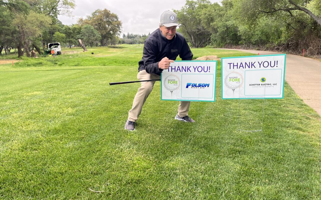 Folsom Ready Mix Sponsors 2023 Builders Fore Kids Charity Golf Tournament