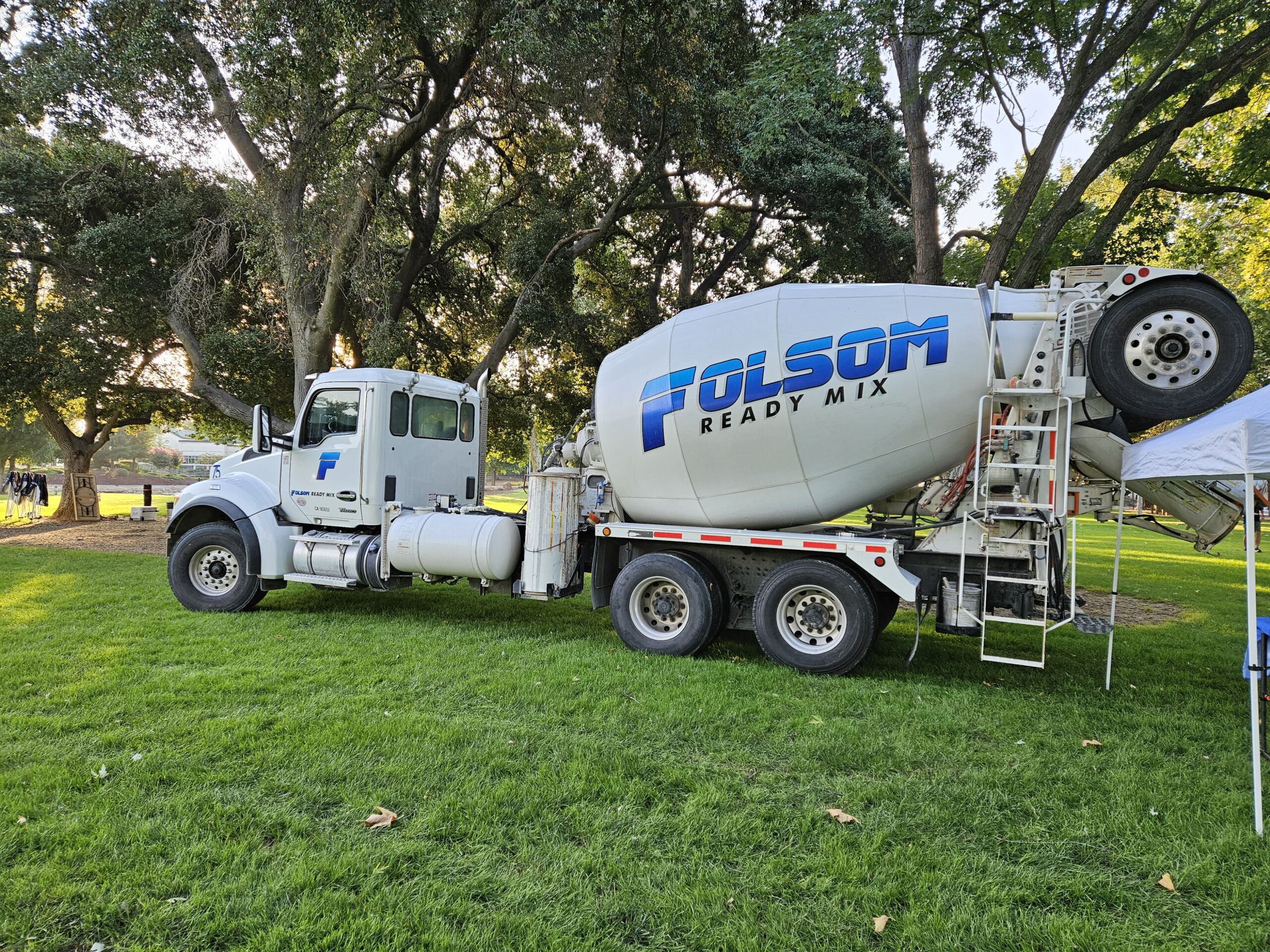 Folsom Ready Mix at Rancho Cordova’s Annual Meet the Machines Event