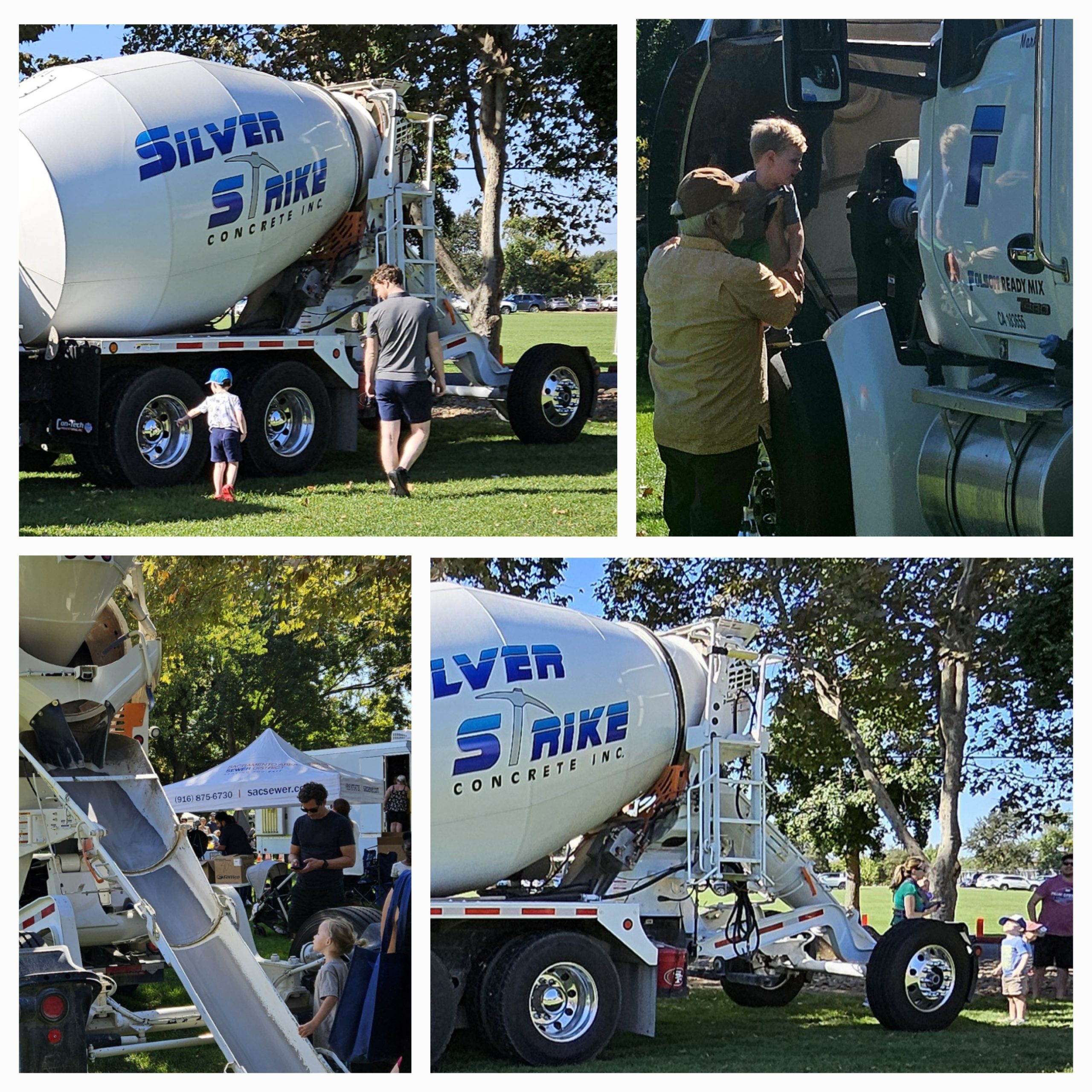 Folsom Ready Mix Joins Cordova Recreation & Park District’s Meet the Machines Event