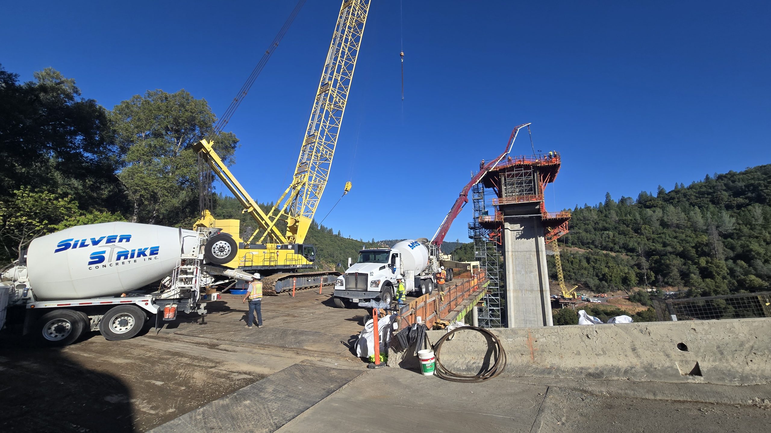 Folsom Ready Mix Supports Next Phase of Mosquito Road Bridge Project with Shimmick Construction