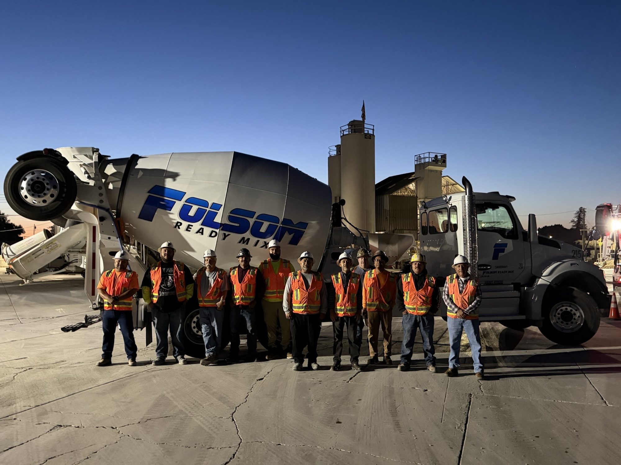 P&L Concrete | Folsom Ready Mix Win Samsara Super Bowl Safety Competition