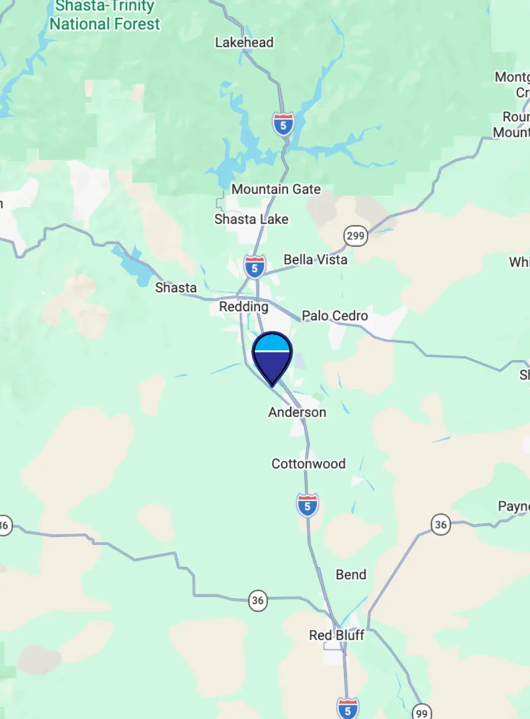 Location-Redding